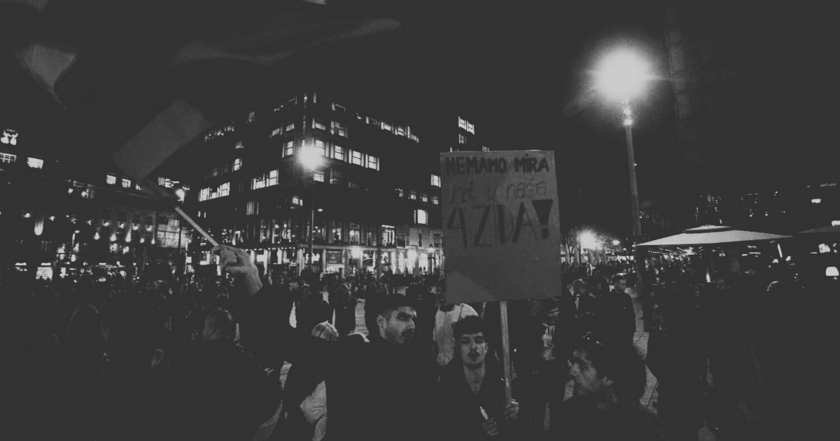 Sa žaljenjem primamo vest da je prebroditelj A.O. započeo štrajk glađu