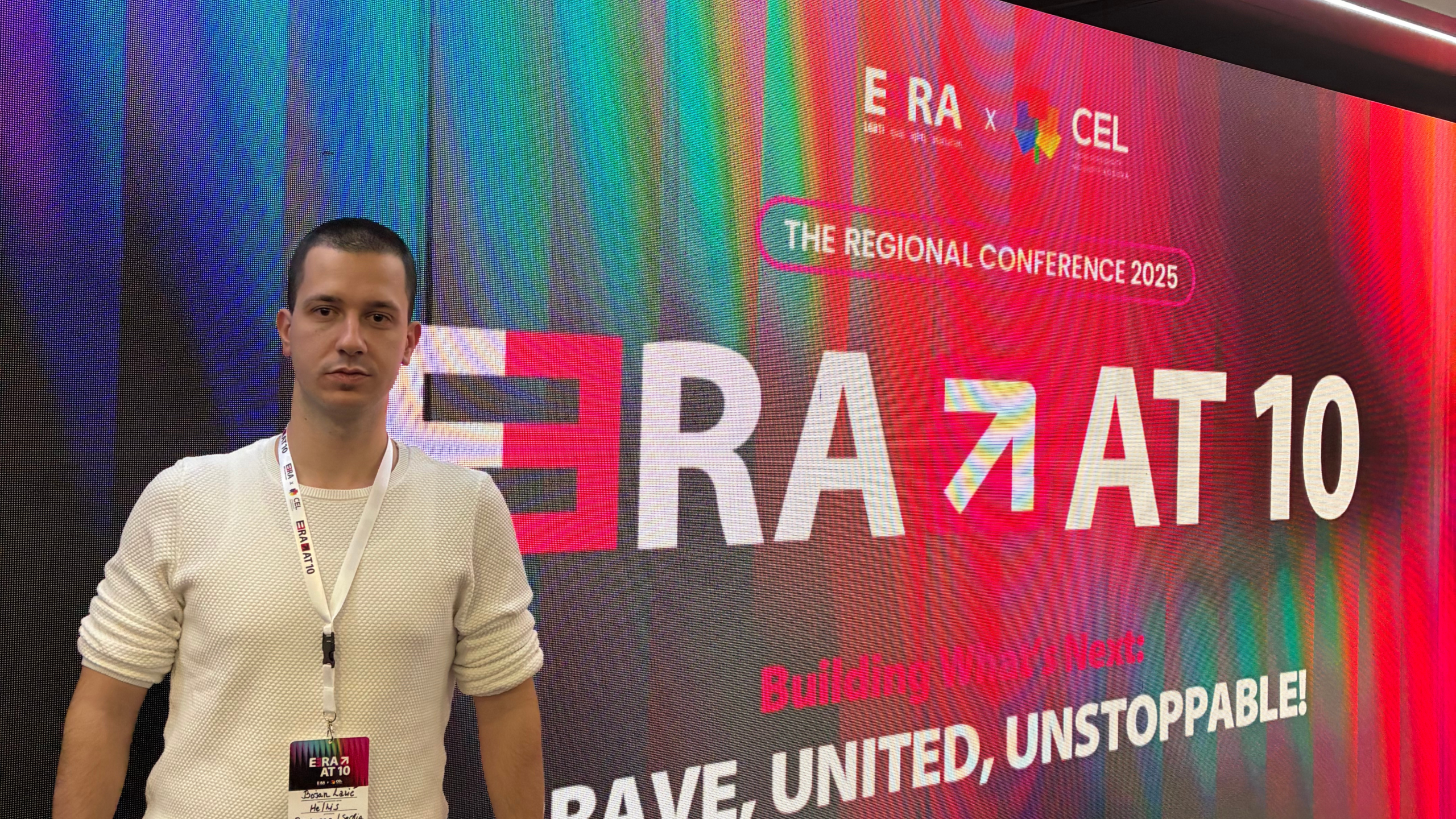 Izvršni direktor Bojan Lazić na regionalnoj LGBTIQ+ konferenciji